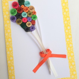 Quilling gift card